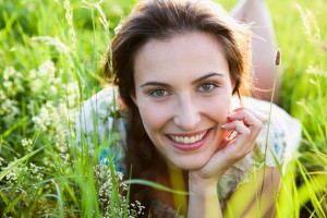 Smiling woman 