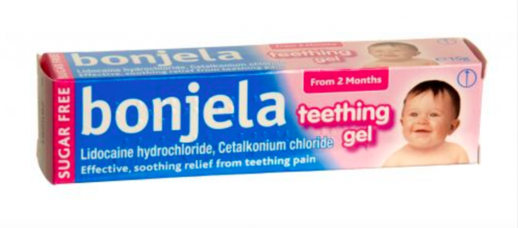 Using baby teething gel to help orthodontic brace pain