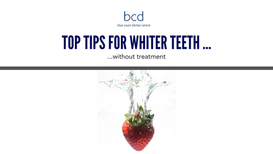 Top tips for whiter teeth without treatment
