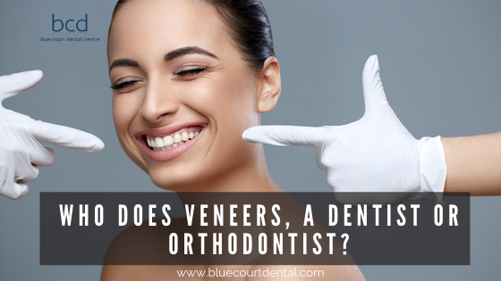 Who does veneers, a dentist or orthodontist?