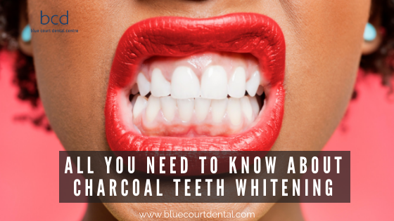 charcoal teeth whitening